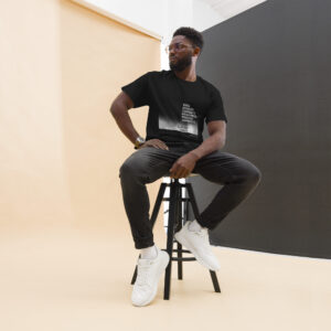 unisex classic tee black front 687a72bf361f2