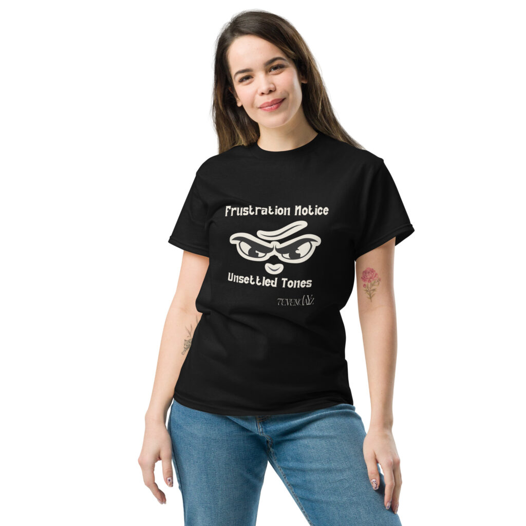 unisex classic tee black front 687a839987480