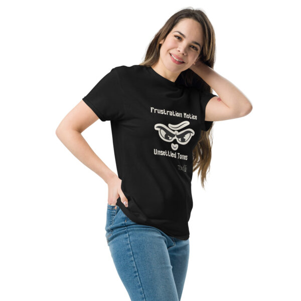 unisex classic tee black left front 687a8399888e0