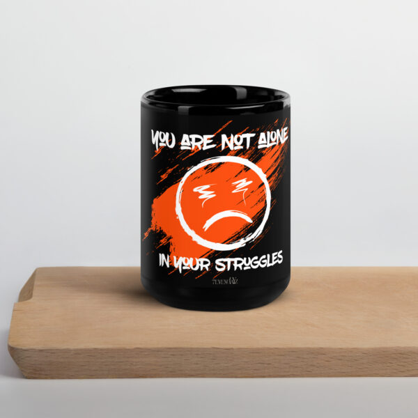 black glossy mug black 15 oz front 689a109538835