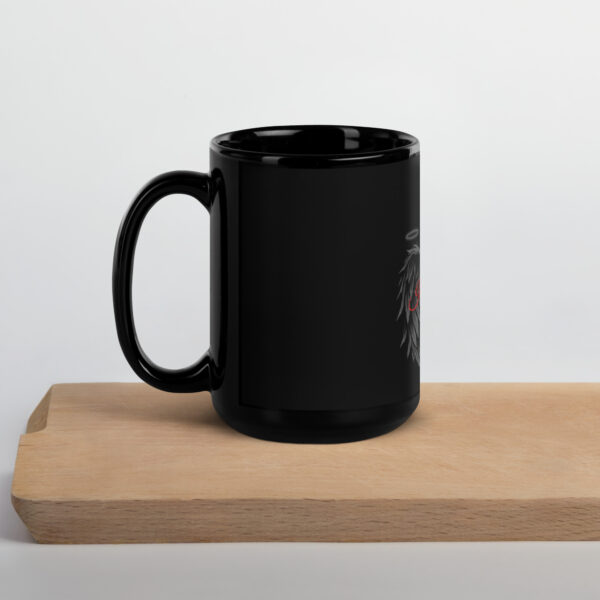 black glossy mug black 15 oz handle on left 689a1028b6ab3