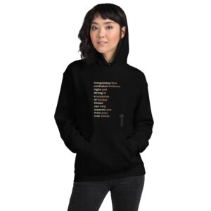 unisex heavy blend hoodie black front 688ce03cc3b13